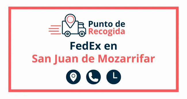 Punto de Recogida FedEx en San Juan de Mozarrifar